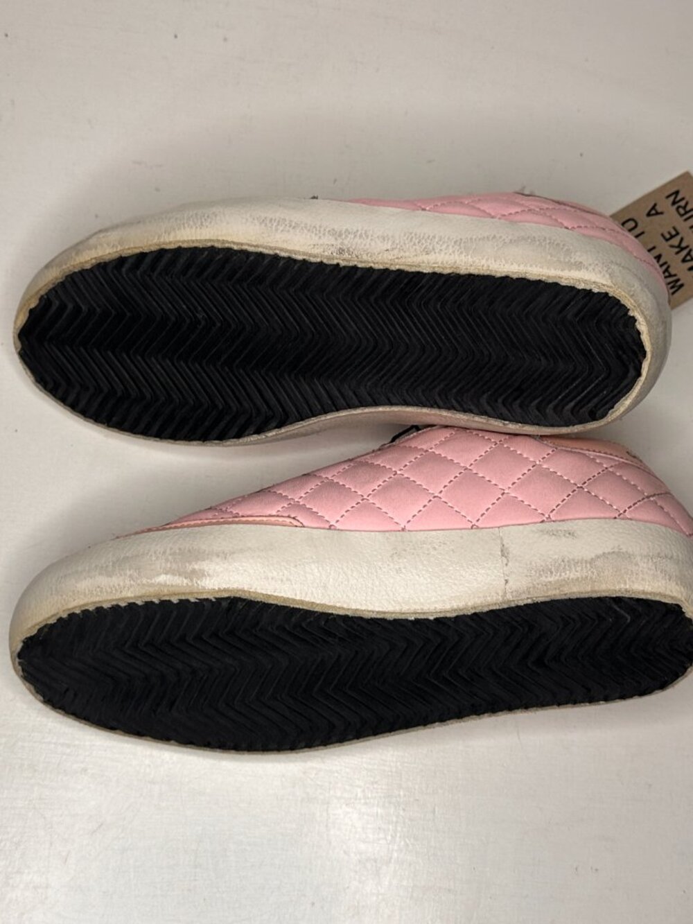 Super-Star Golden Goose Pink Quilted Faux Fur Lined Sneakers Women Size 36 / New - Picture 8 of 12